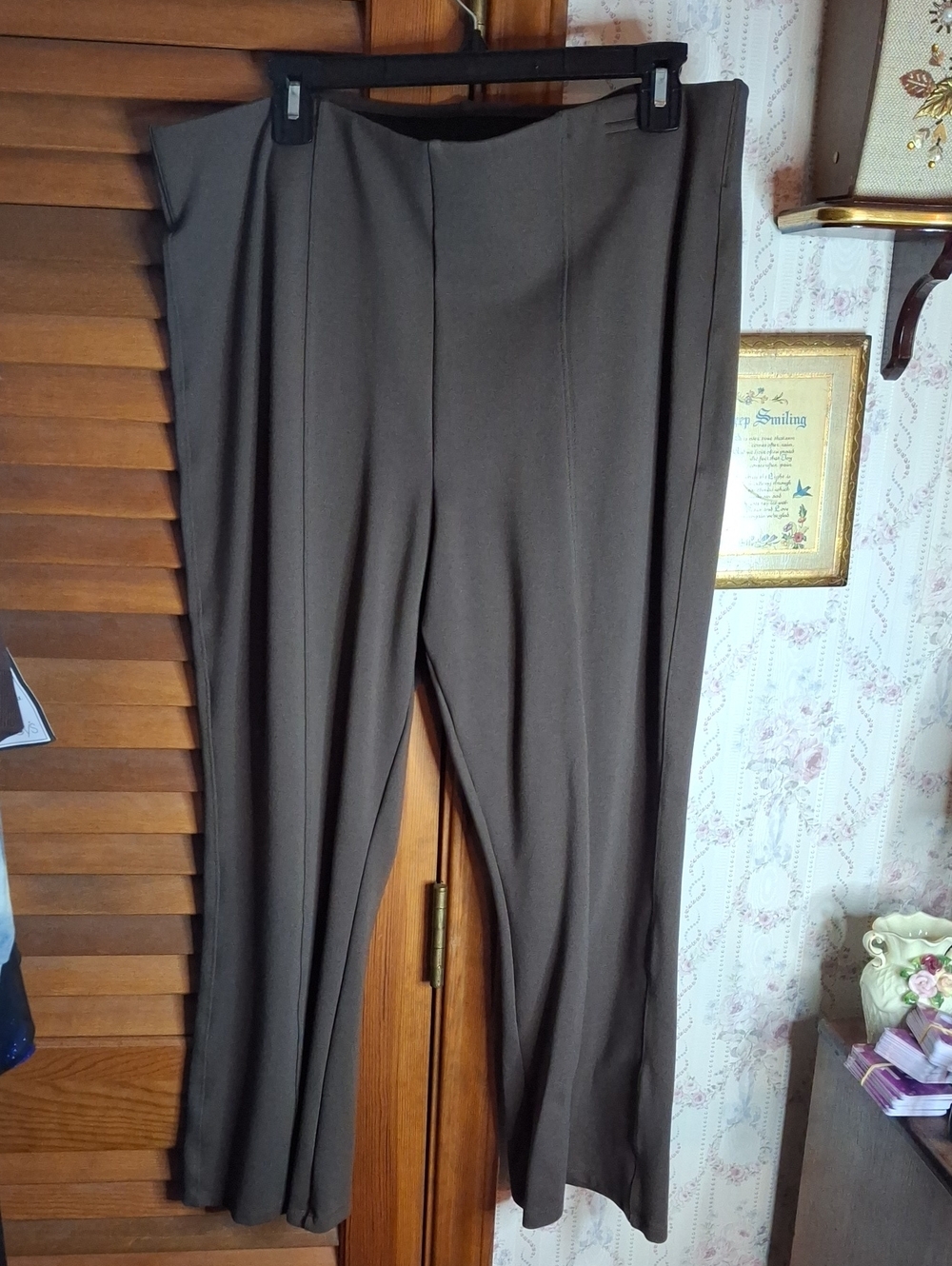 Old Navy Brown Pull-On Dress Pants Deep Brown XL Preloved